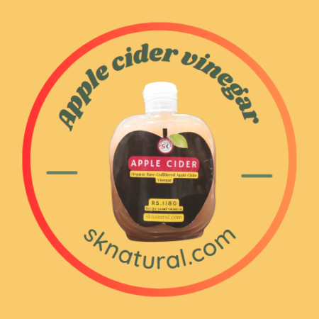 APPLE CIDER | Organic Raw-Unfiltered Apple Cider Vinegar | 500ML