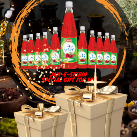 Jam-e-Shirin gift box | 12 bottles 800ml