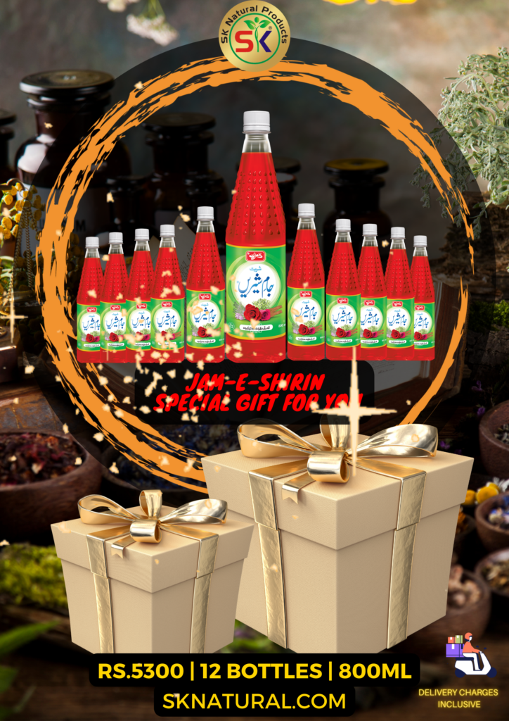 JameShirin gift box 12 bottles 800ml SK NATURAL